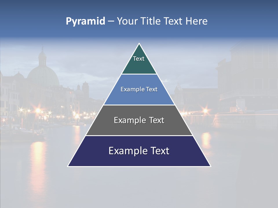 Town Panorama Old PowerPoint Template