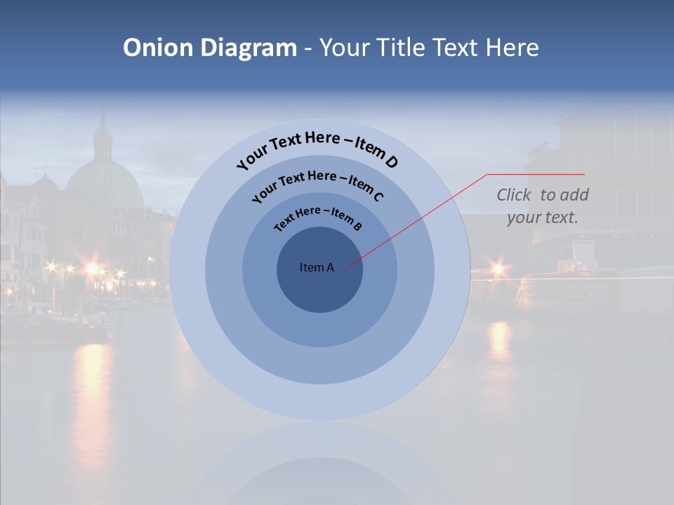 Town Panorama Old PowerPoint Template
