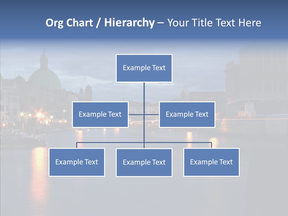 Town Panorama Old PowerPoint Template
