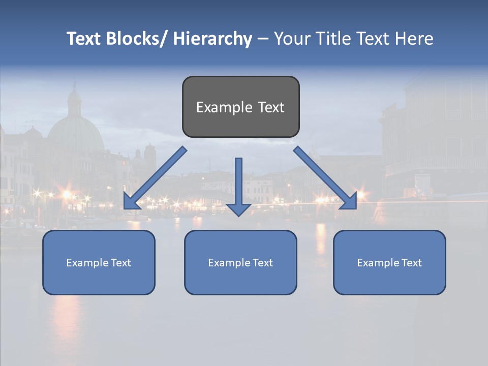Town Panorama Old PowerPoint Template