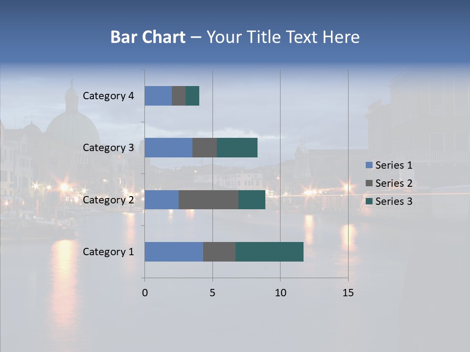Town Panorama Old PowerPoint Template