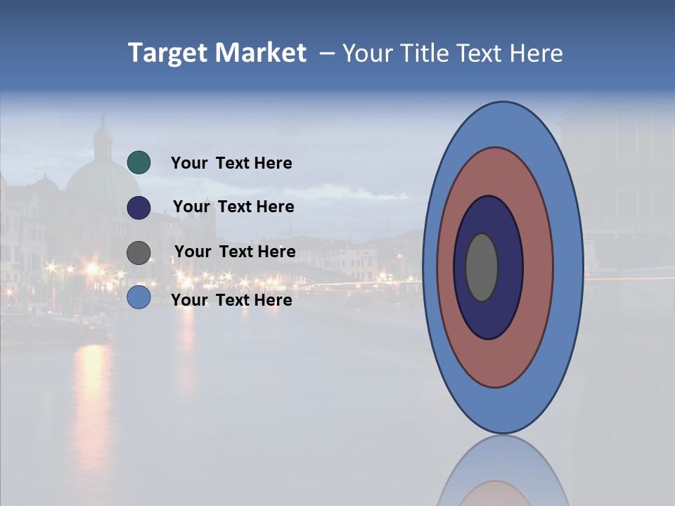 Town Panorama Old PowerPoint Template