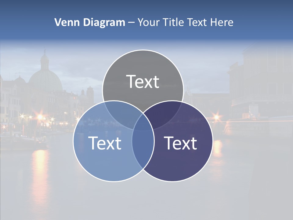 Town Panorama Old PowerPoint Template