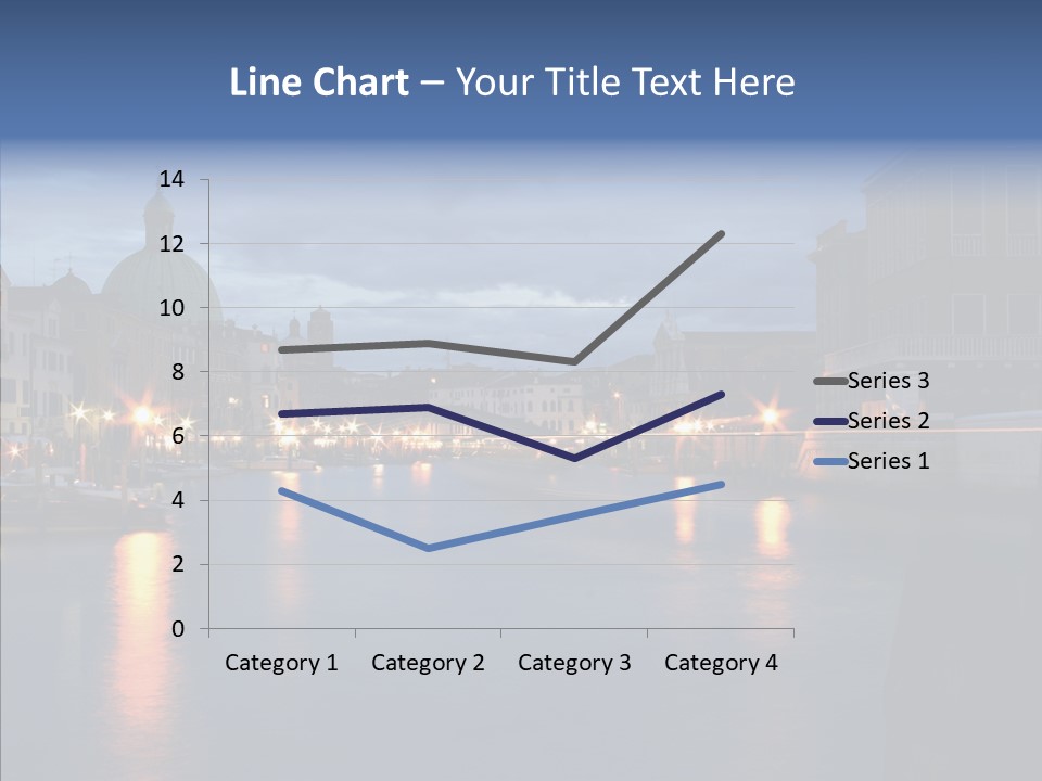 Town Panorama Old PowerPoint Template