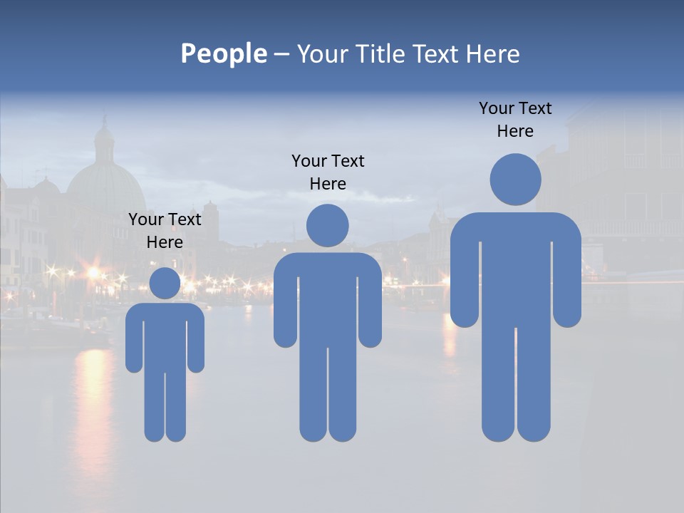 Town Panorama Old PowerPoint Template