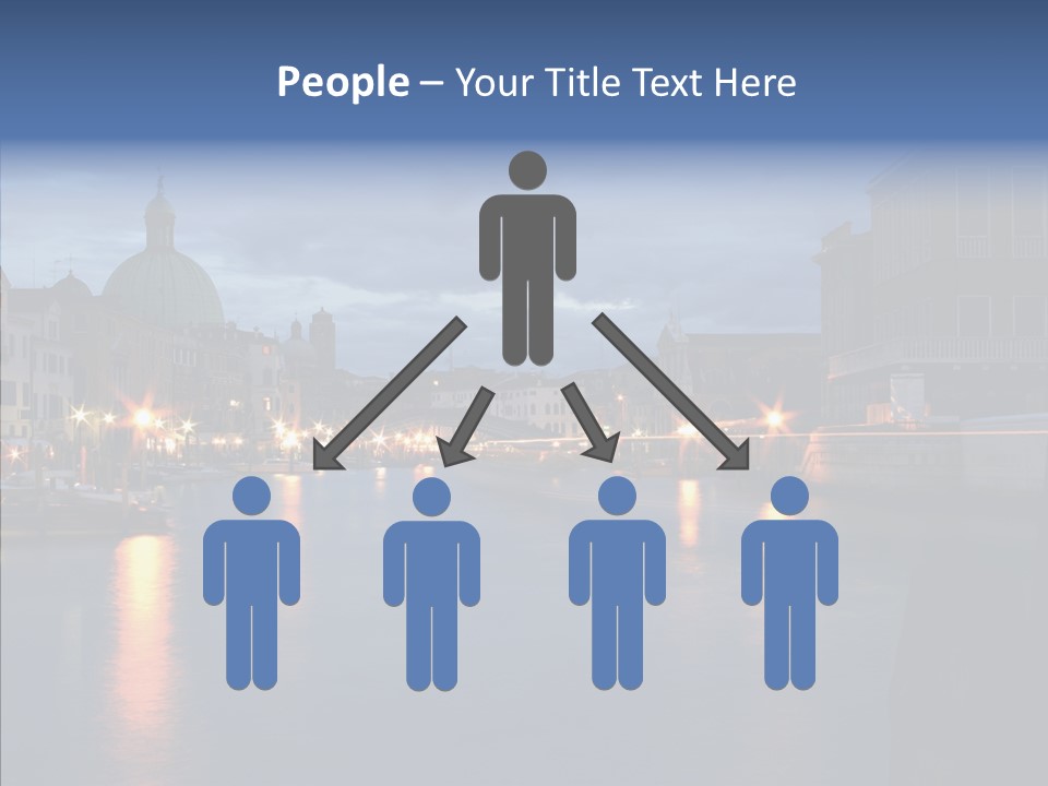 Town Panorama Old PowerPoint Template