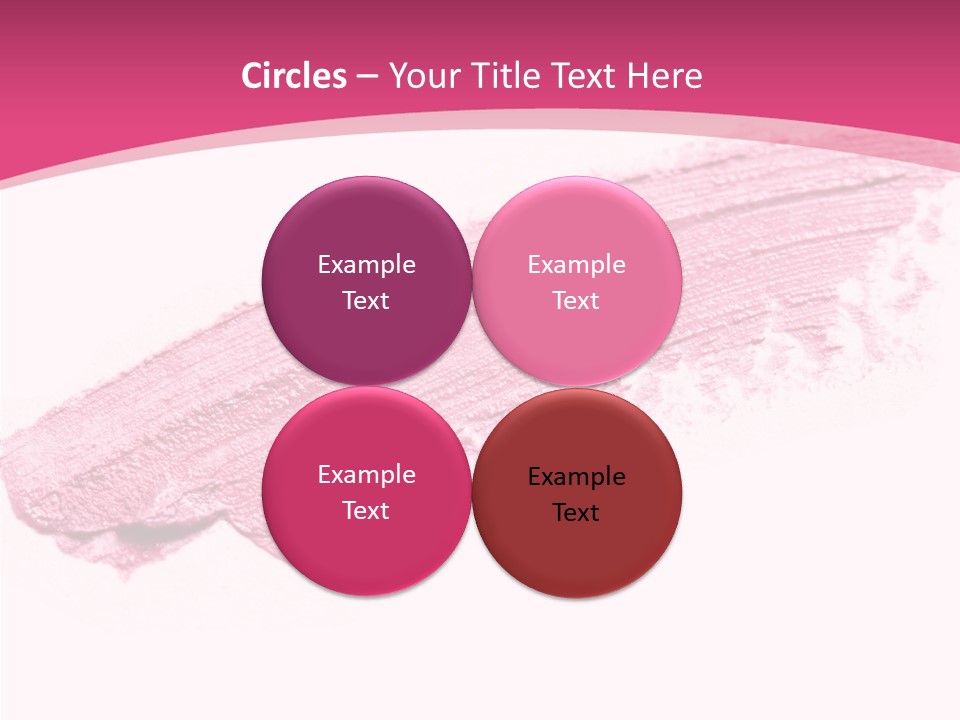 Fashion Blush Shade PowerPoint Template