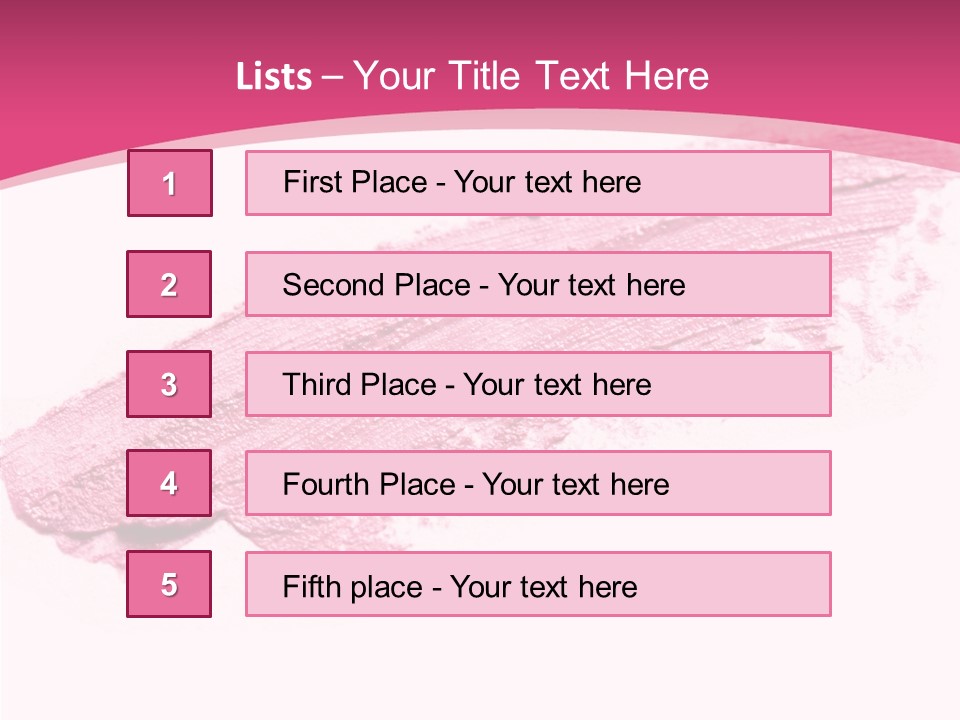 Fashion Blush Shade PowerPoint Template