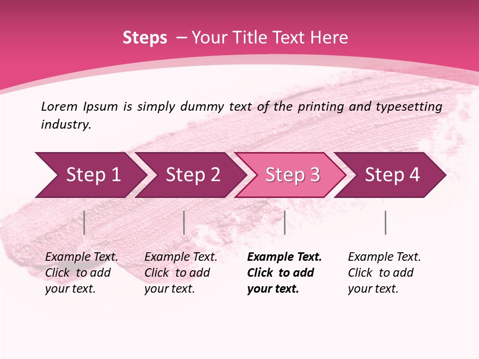 Fashion Blush Shade PowerPoint Template