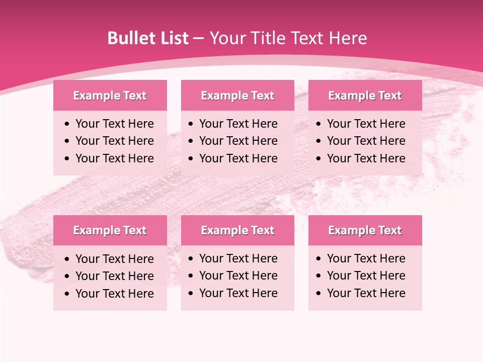 Fashion Blush Shade PowerPoint Template