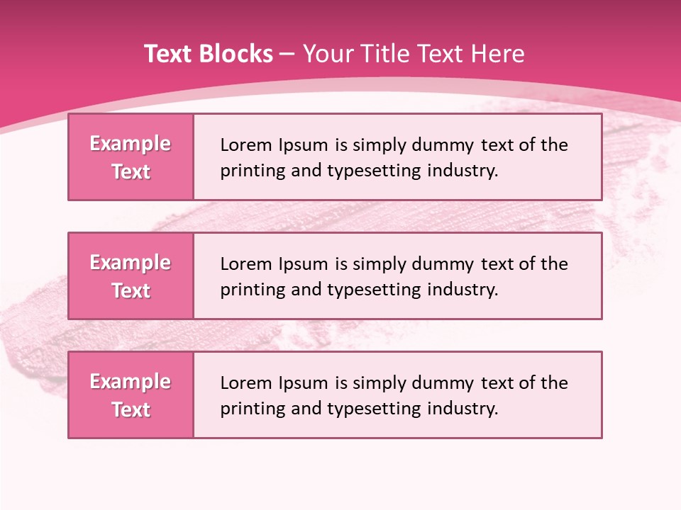 Fashion Blush Shade PowerPoint Template