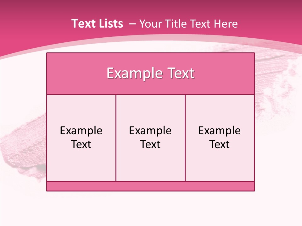 Fashion Blush Shade PowerPoint Template