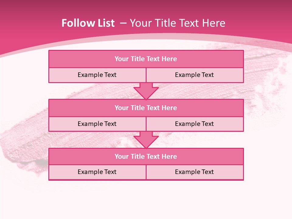 Fashion Blush Shade PowerPoint Template