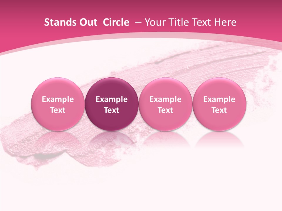 Fashion Blush Shade PowerPoint Template
