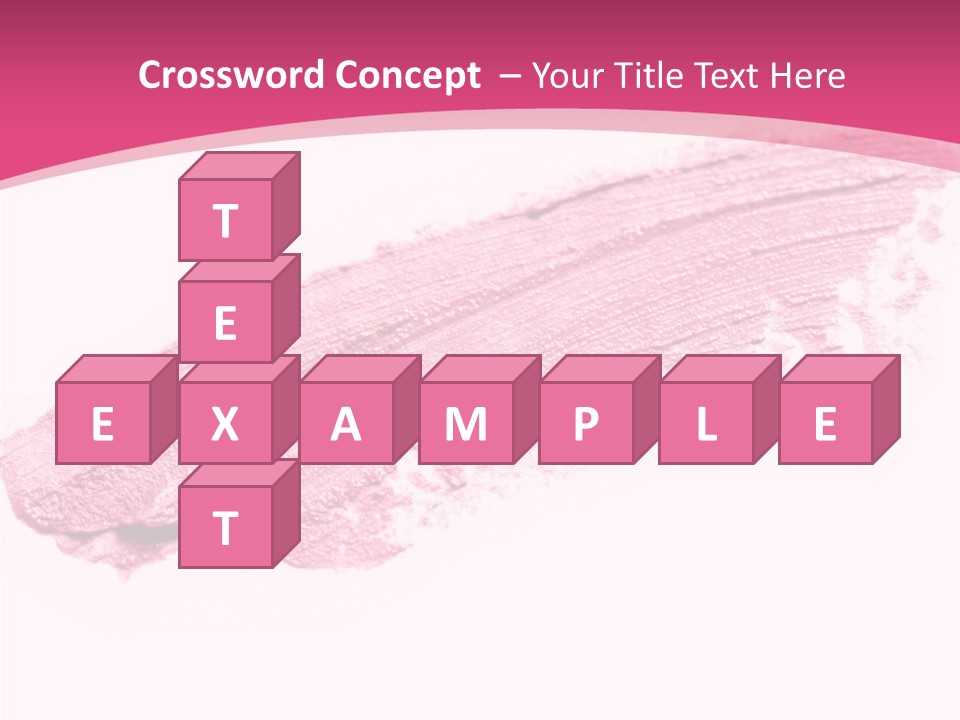 Fashion Blush Shade PowerPoint Template