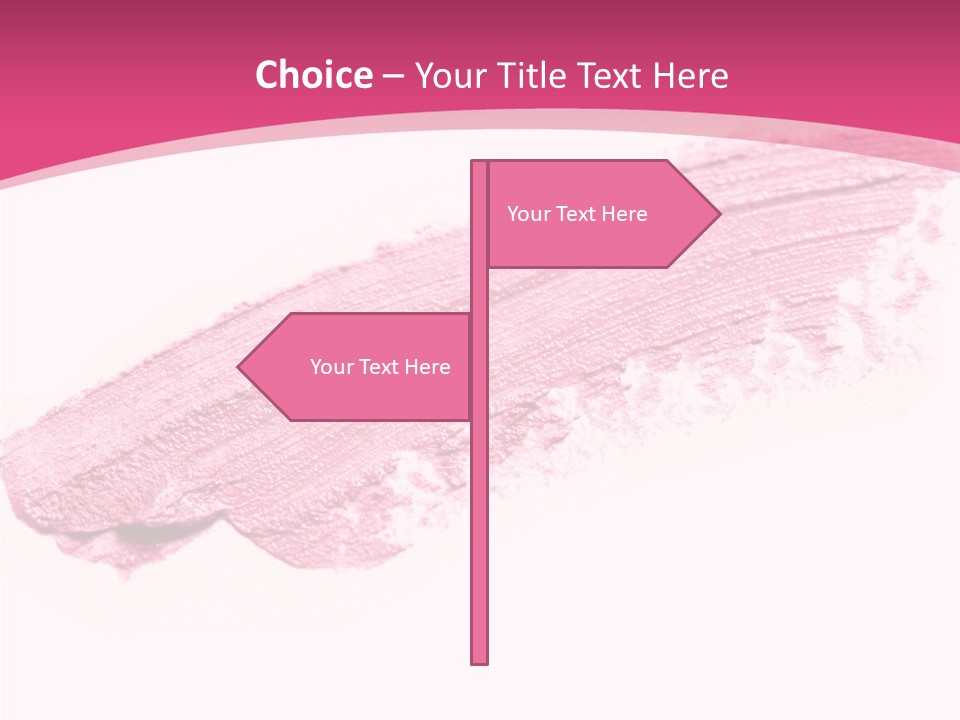 Fashion Blush Shade PowerPoint Template