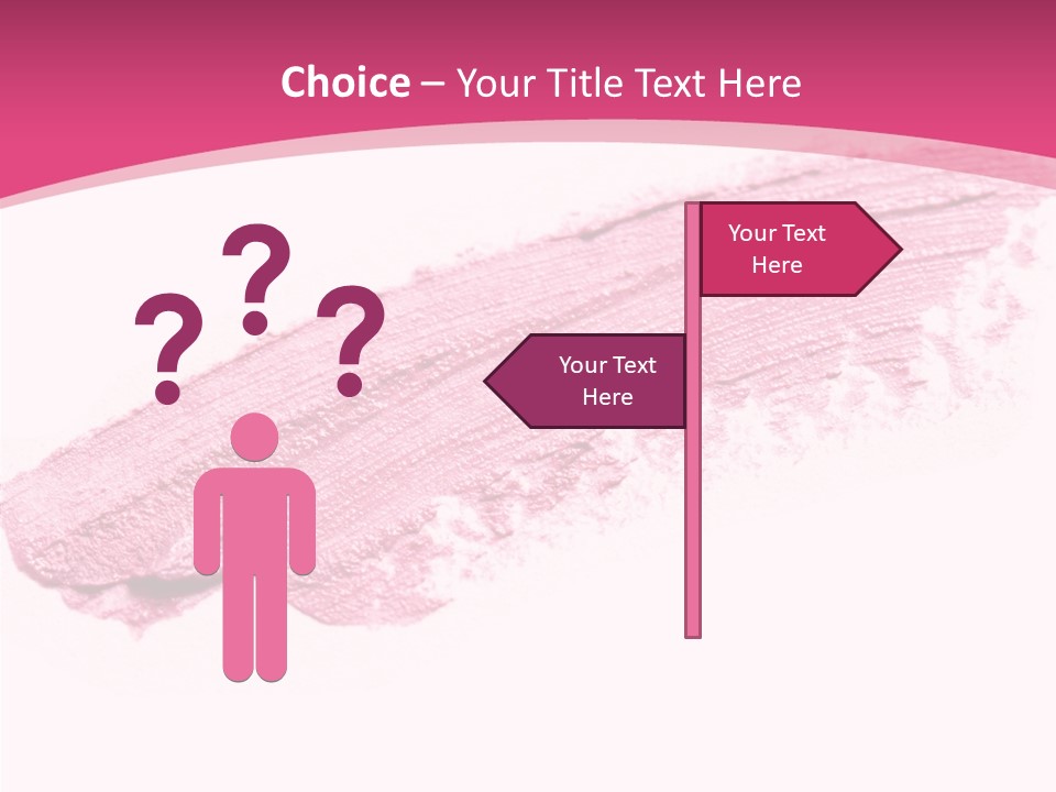 Fashion Blush Shade PowerPoint Template