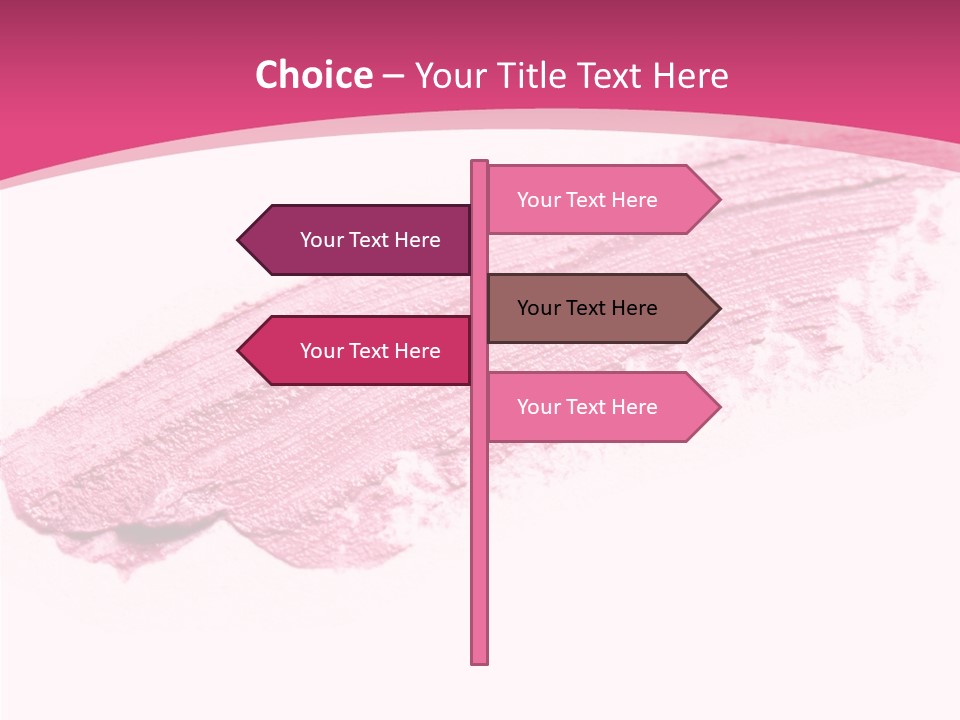 Fashion Blush Shade PowerPoint Template