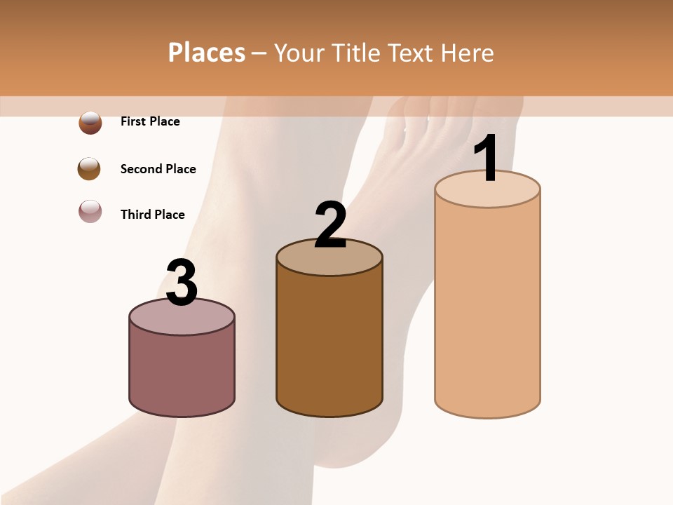 Nail Foot Girl PowerPoint Template