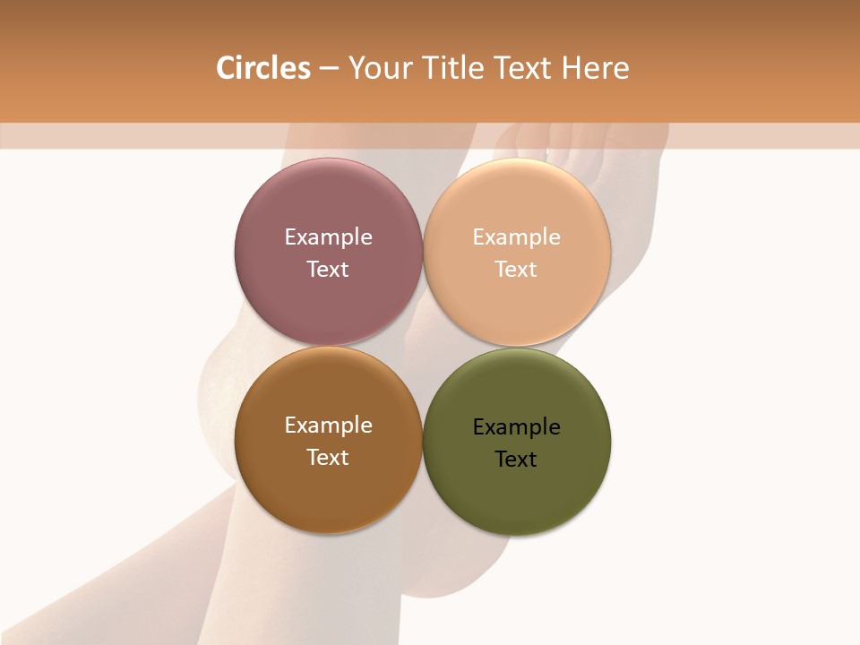 Nail Foot Girl PowerPoint Template