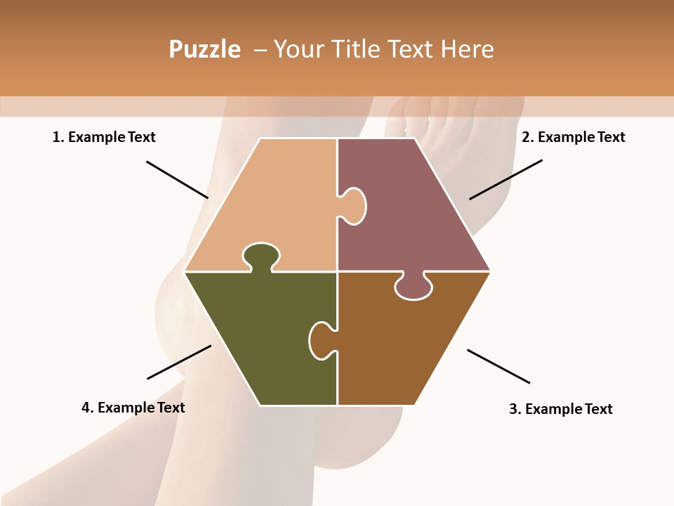 Nail Foot Girl PowerPoint Template