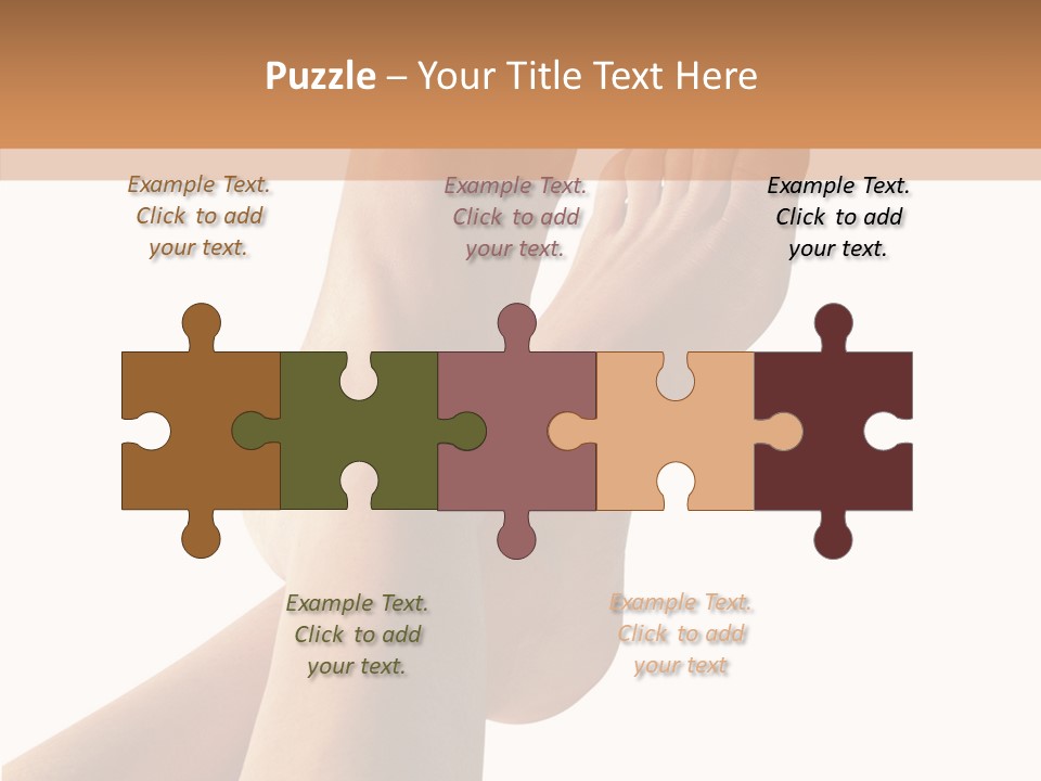 Nail Foot Girl PowerPoint Template