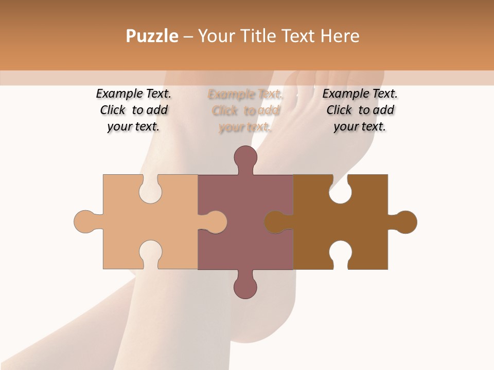 Nail Foot Girl PowerPoint Template