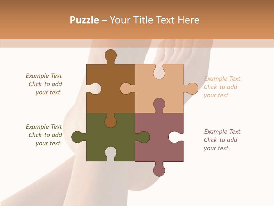 Nail Foot Girl PowerPoint Template