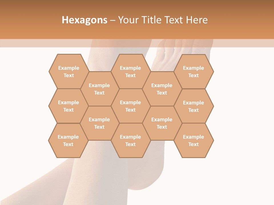 Nail Foot Girl PowerPoint Template