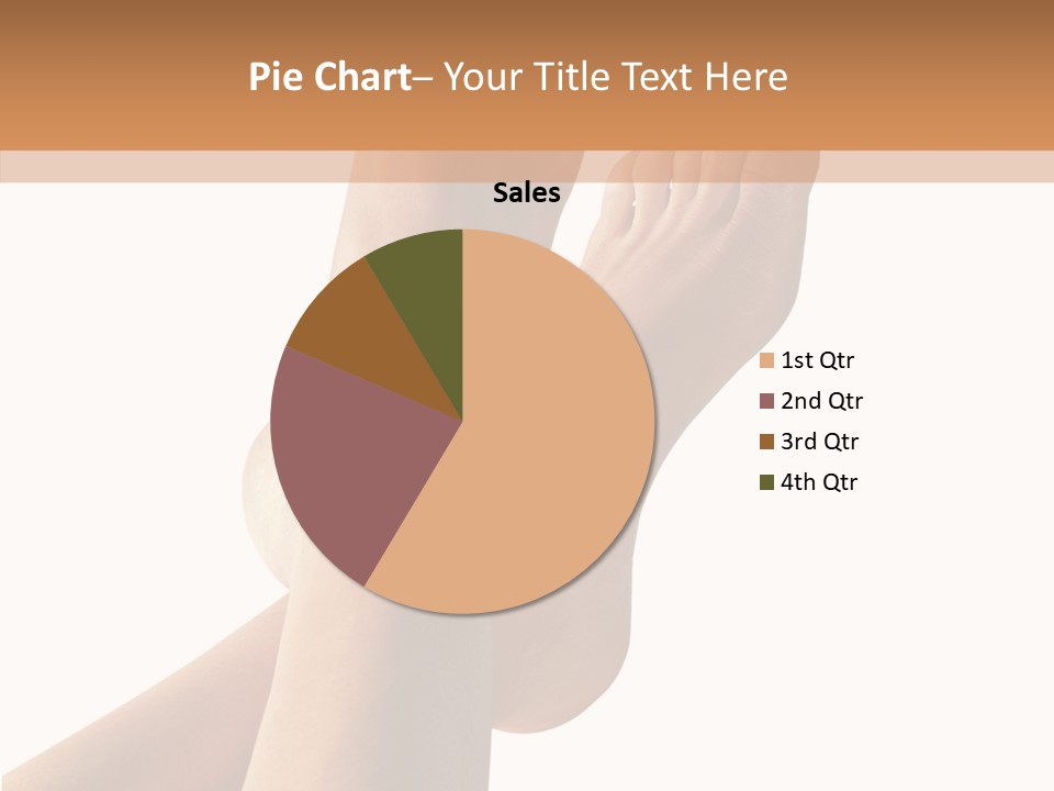 Nail Foot Girl PowerPoint Template