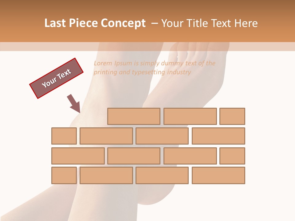 Nail Foot Girl PowerPoint Template