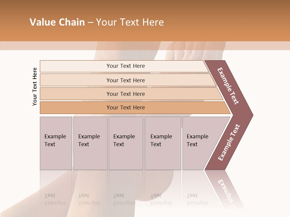 Nail Foot Girl PowerPoint Template