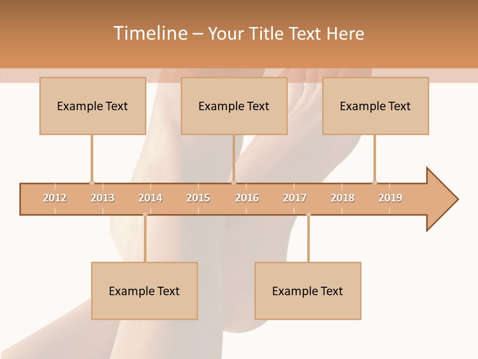 Nail Foot Girl PowerPoint Template