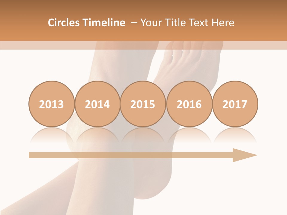 Nail Foot Girl PowerPoint Template