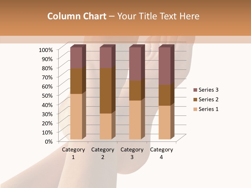 Nail Foot Girl PowerPoint Template