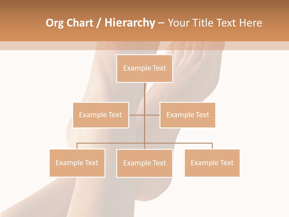 Nail Foot Girl PowerPoint Template