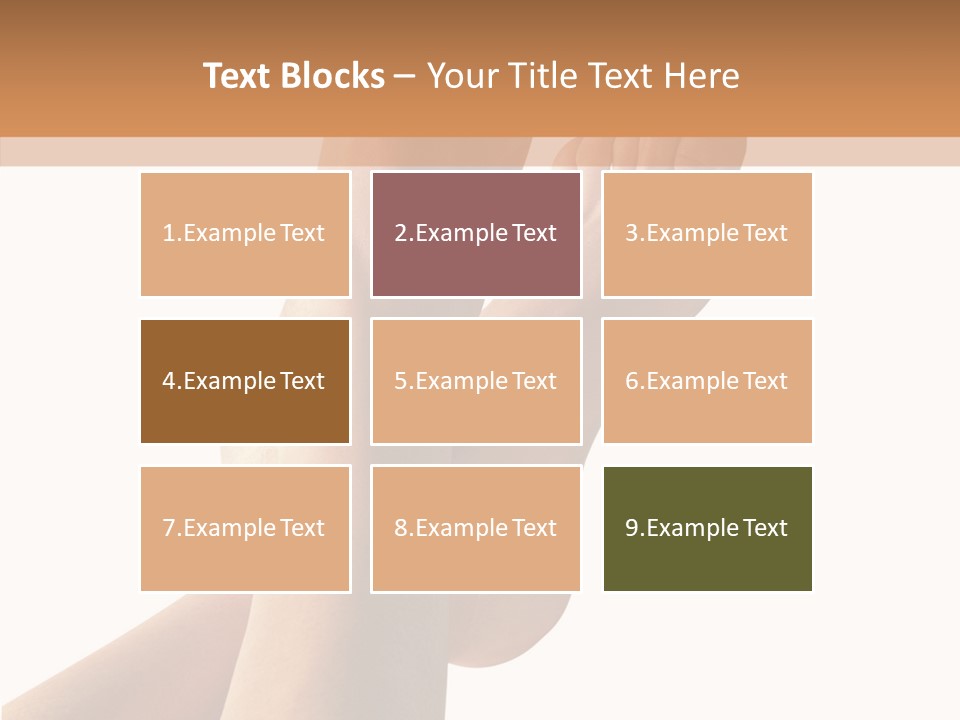 Nail Foot Girl PowerPoint Template