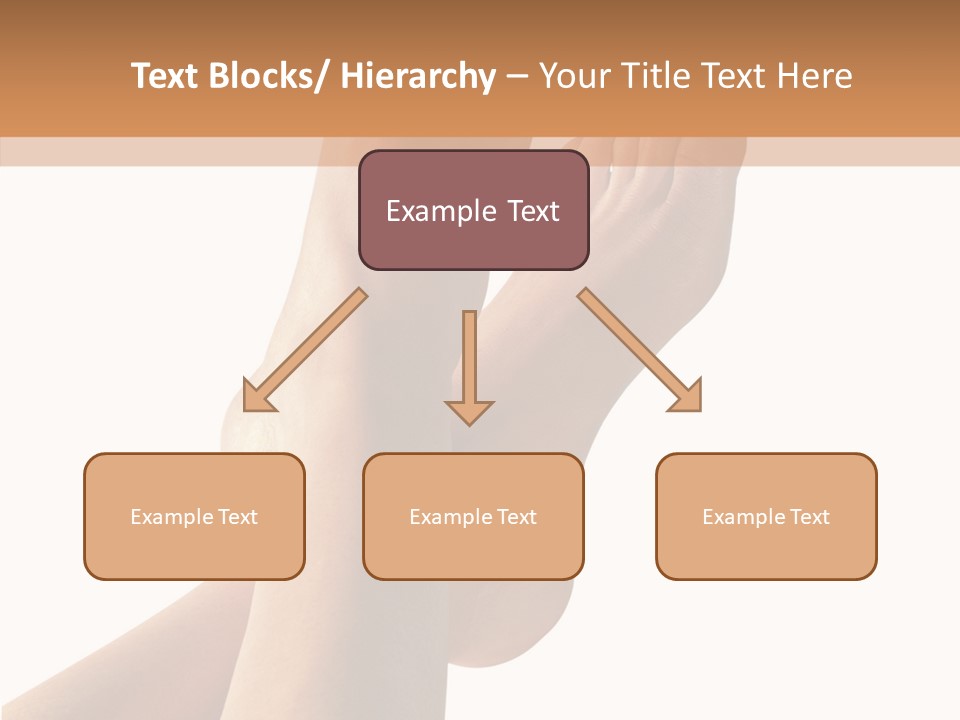 Nail Foot Girl PowerPoint Template