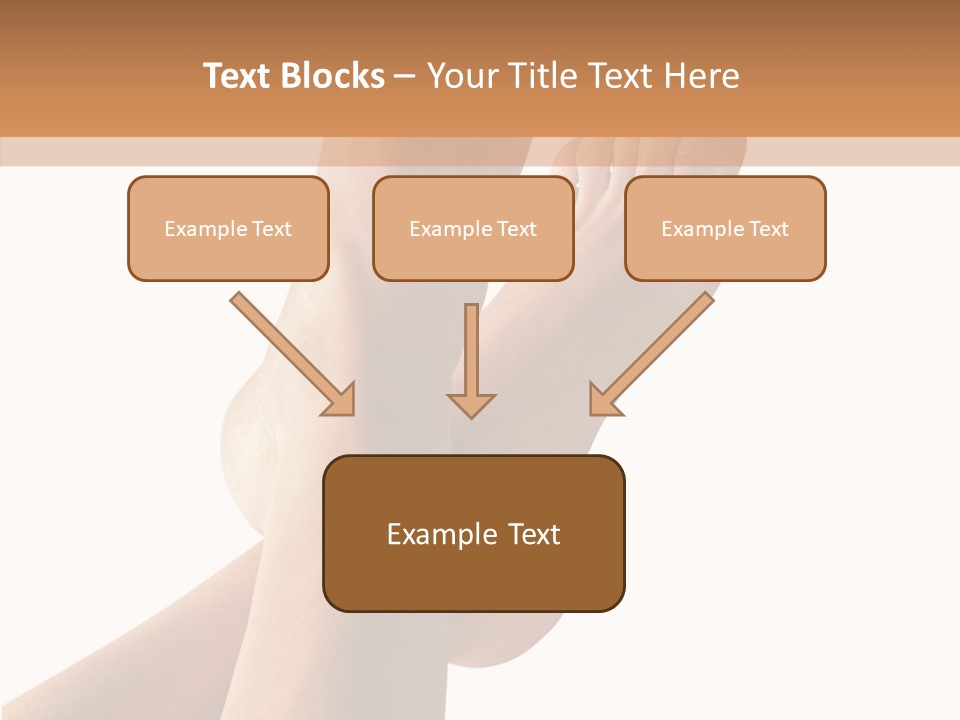 Nail Foot Girl PowerPoint Template