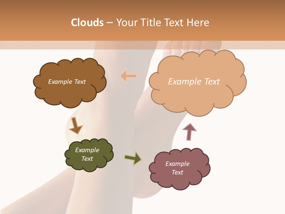 Nail Foot Girl PowerPoint Template