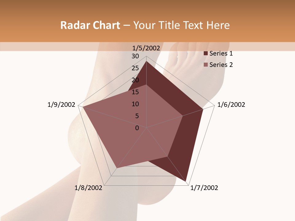 Nail Foot Girl PowerPoint Template
