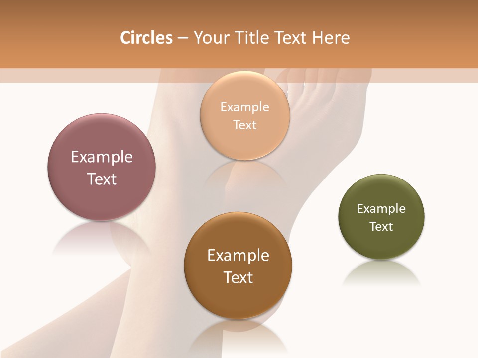 Nail Foot Girl PowerPoint Template