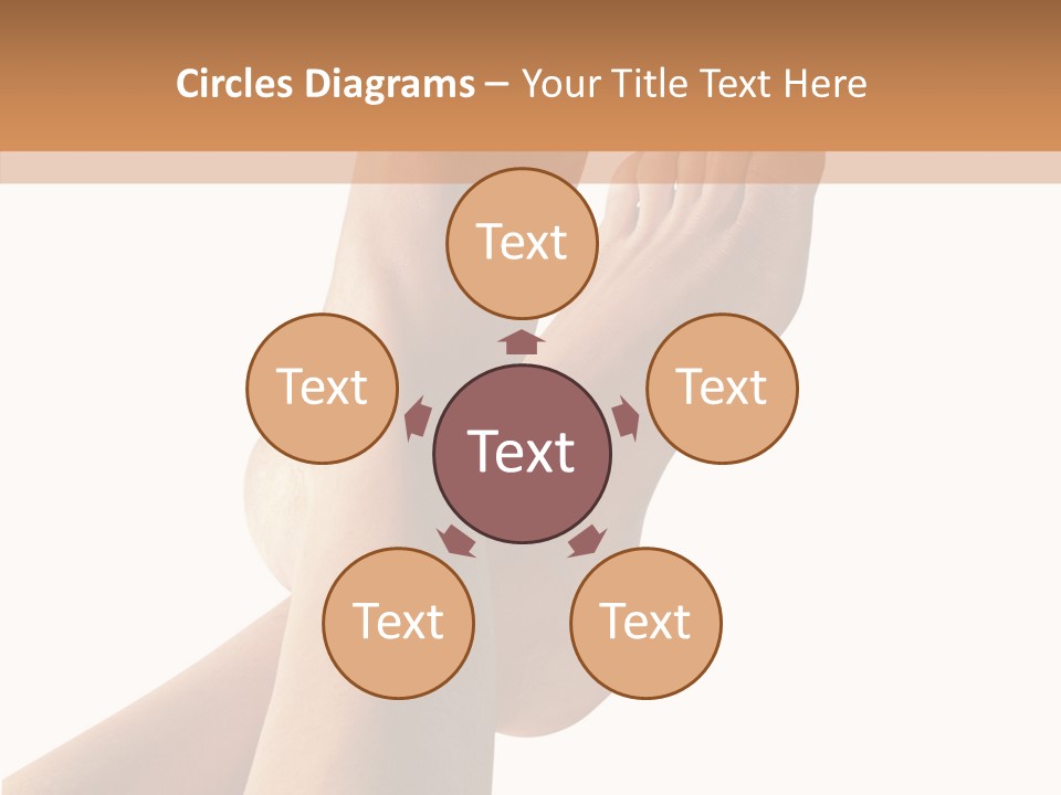 Nail Foot Girl PowerPoint Template