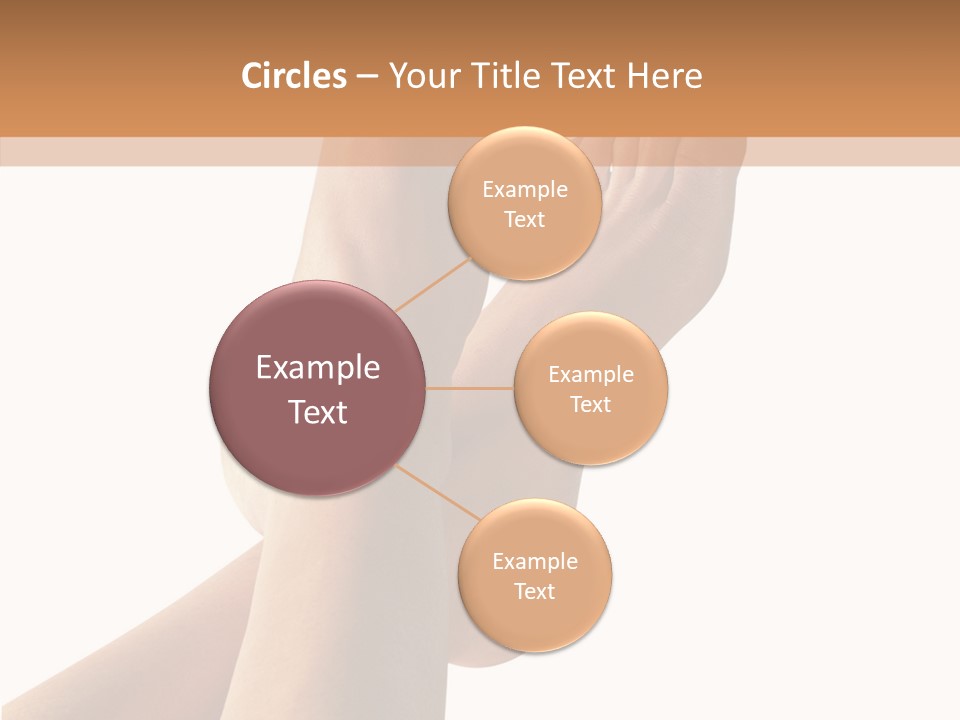 Nail Foot Girl PowerPoint Template