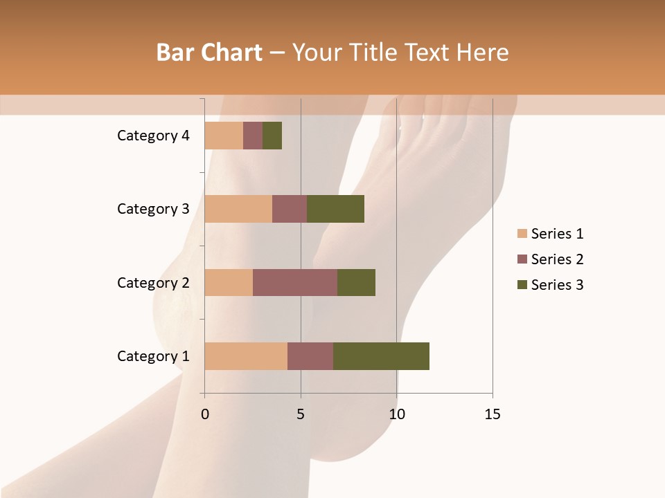 Nail Foot Girl PowerPoint Template