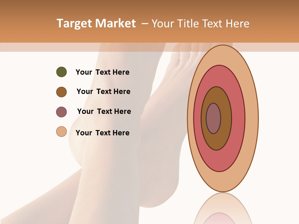 Nail Foot Girl PowerPoint Template