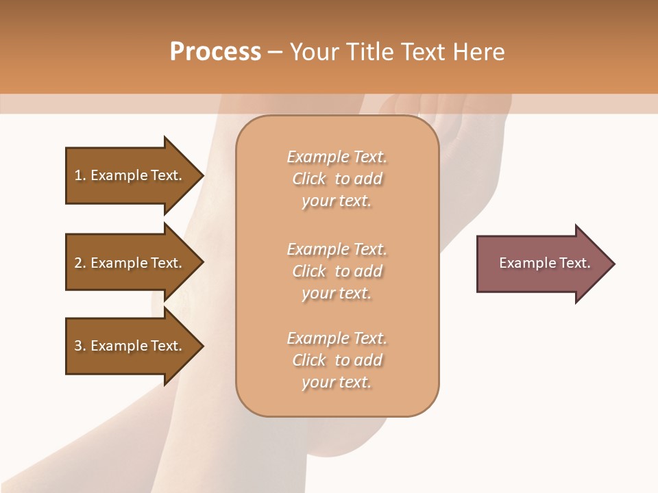 Nail Foot Girl PowerPoint Template
