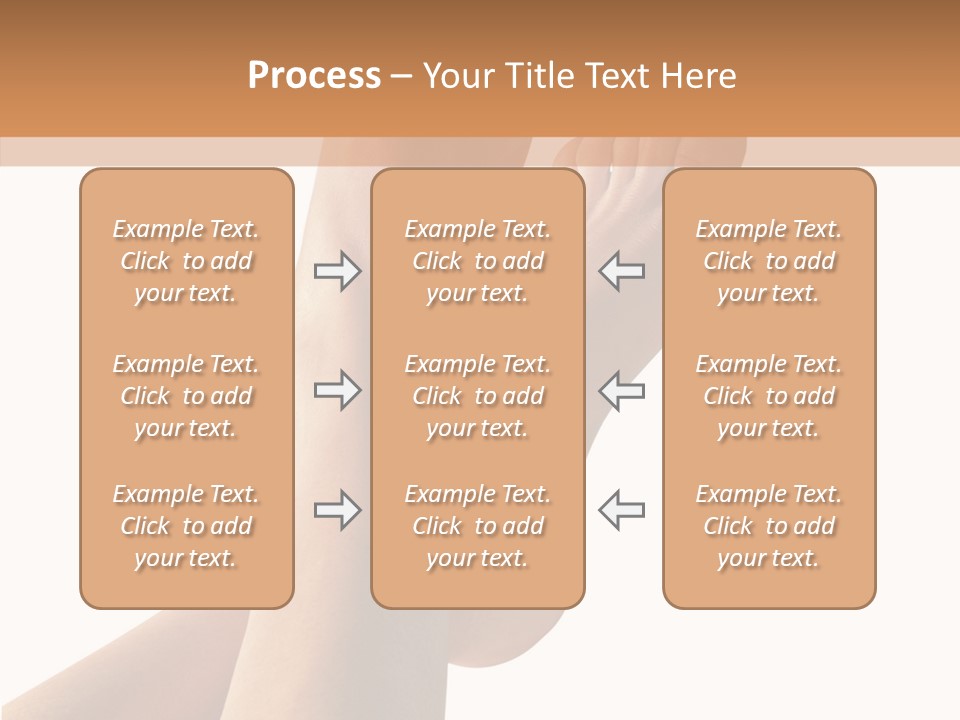Nail Foot Girl PowerPoint Template