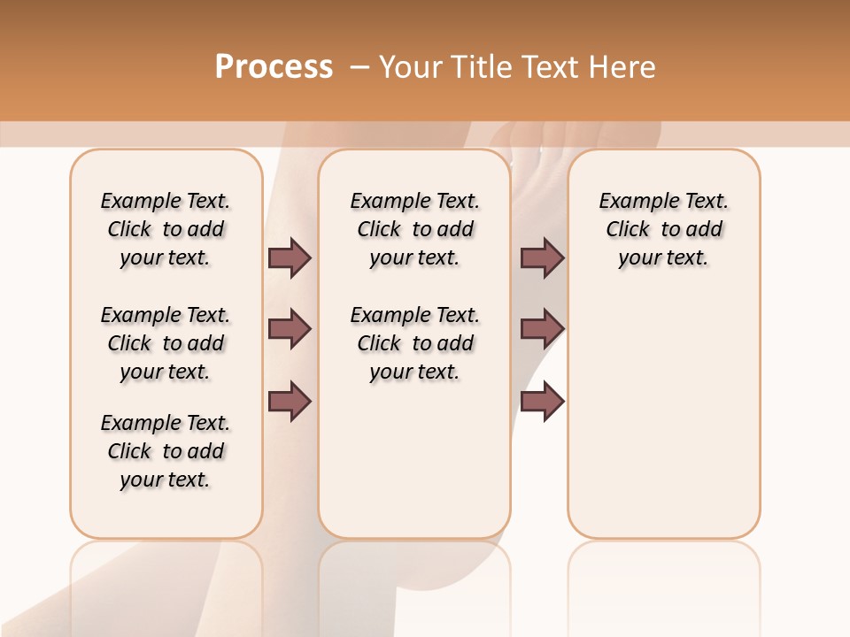 Nail Foot Girl PowerPoint Template