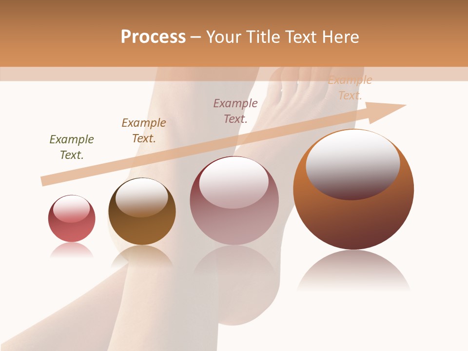 Nail Foot Girl PowerPoint Template